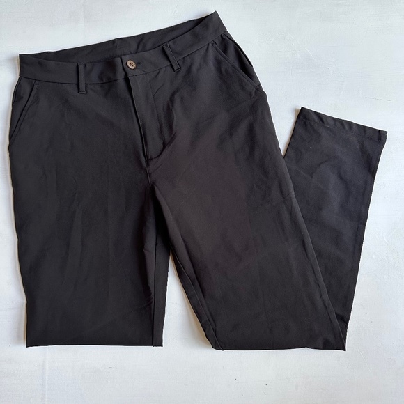 Tentree Black InMotion Chino Pants Size 32X32 - Picture 2 of 5